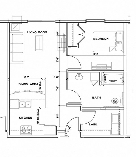 a floor plan of a house